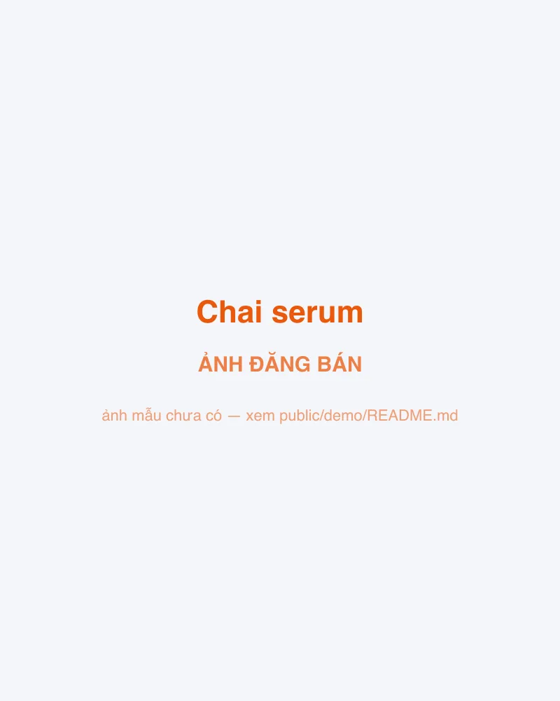 Ảnh sản phẩm, sau khi xoá nền và ghép bối cảnh